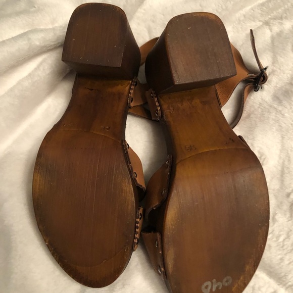 Wedge Sandals lightly worn - Picture 4 of 4